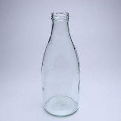 Бутылка стеклянная 1000 мл 1,0 тв (43) К-127