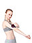 Массажный ролик для фитнеса и тела (МФР) Розовый, фото 4