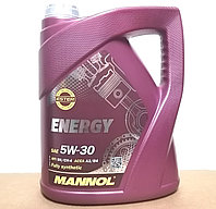 5W-30 MANNOL Масло моторное Energy 7511, 5л