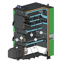 Пеллетный котел Sakovich Pellet Max 50 кВт, фото 3