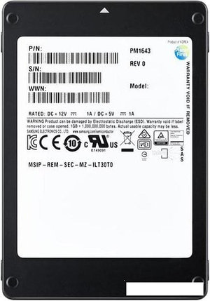 SSD Samsung PM1643a 960GB MZILT960HBHQ-00007, фото 2