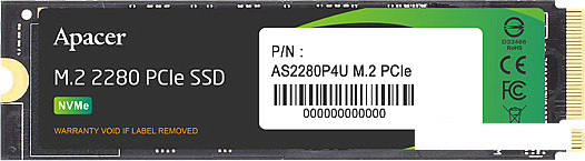 SSD Apacer AS2280P4U 256GB AP256GAS2280P4U-1