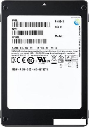 SSD Samsung PM1643a 1.92TB MZILT1T9HBJR, фото 2