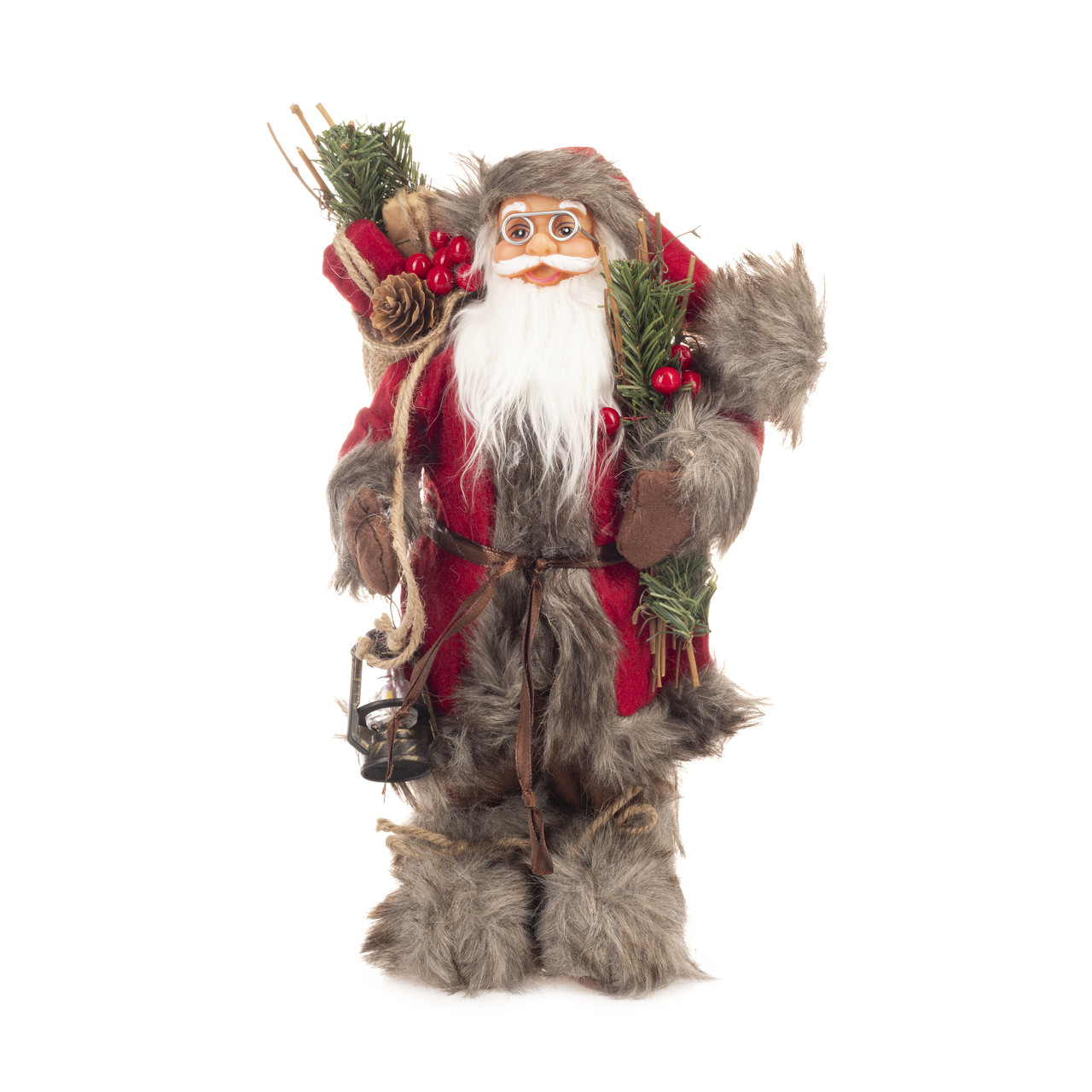 Дед Мороз - Санта Клаус новогодняя фигурка под елку (47х22х15), арт. DY-601081
