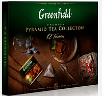 Чай Greenfield Pyramid Tea Collection 12 видов Подарочный набор