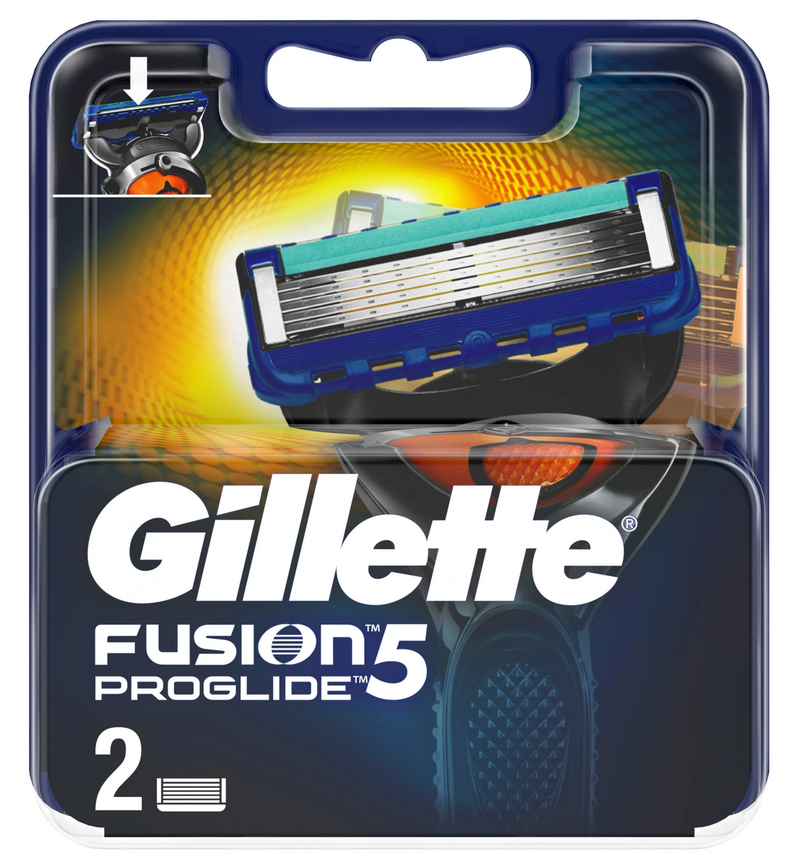 Сменные кассеты Gillette Fusion5 ProGlide ( 2 шт )