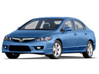 Брызговики для Honda Civic 8 [рестайлинг] (2007-2011)