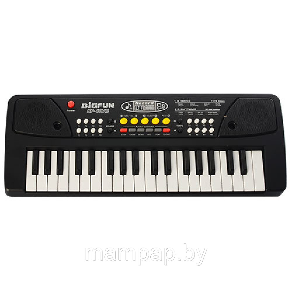 Детский синтезатор Bigfun BF-430A2 , пианино, микрофон, 37 клавиш - фото 2 - id-p193414919