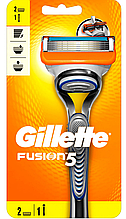 Бритвенный станок Gillette Fusion5 , сменные кассеты 2 шт.