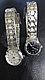 Часы женские наручные Baosida 8210L (ремешок металл, черный и жемчужный циферблат), фото 6