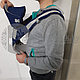 Рюкзак-слинг  (кенгуру) для переноски ребенка Willbaby  Baby Carrier, (3-12 месяцев) Красный, фото 9