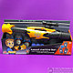 Детская игрушка оружие Бластер Assault Gun 40 см с мишенью, мягкими игровыми снарядами 12шт. 3 Синий, фото 6