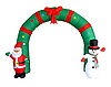 Надувная новогодняя арка со Снеговиком и Дедом Морозом, арт. VT20-70004, фото 2