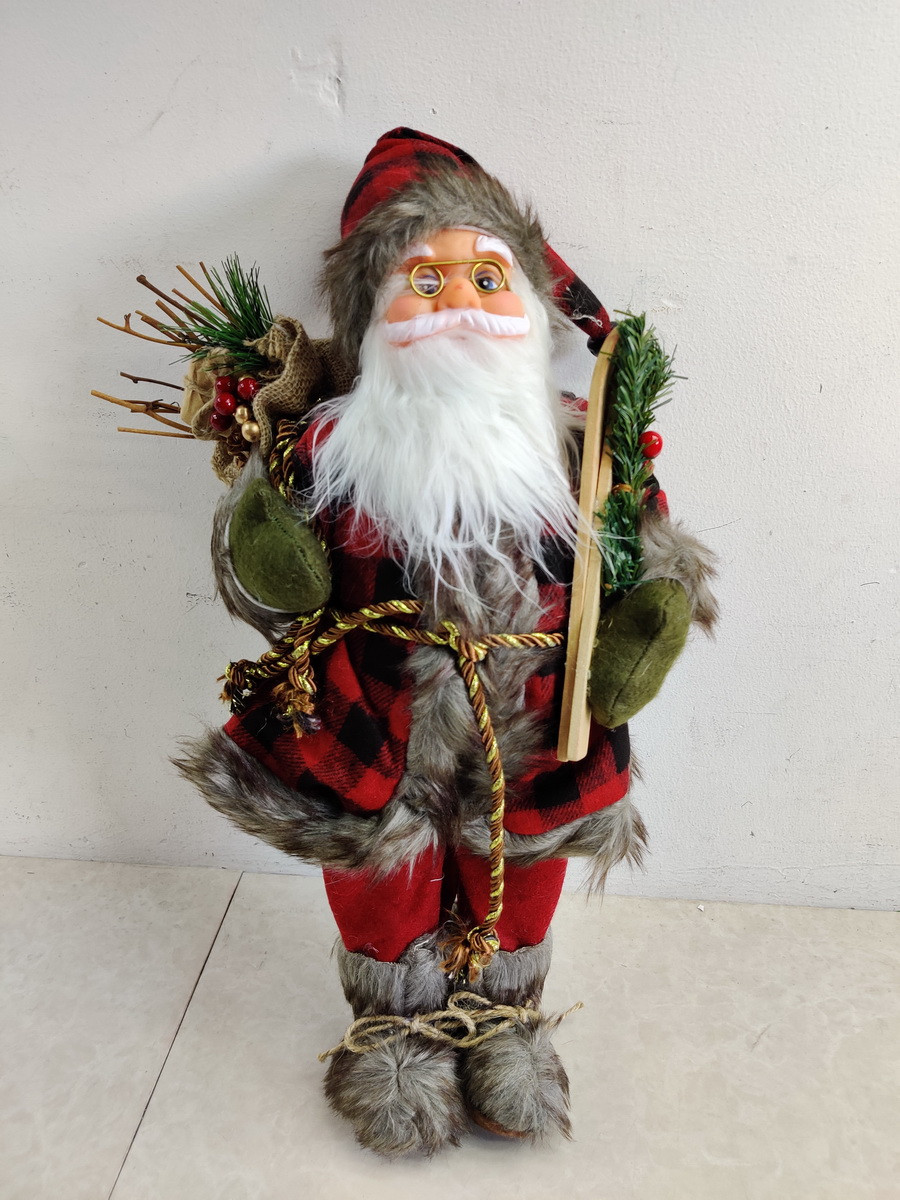 Дед Мороз - Санта Клаус новогодняя фигурка под елку (46х21х10), арт. DY-121721 - фото 1 - id-p193426866
