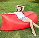 ХИТ СЕЗОНА Надувной диван Lamzac (Ламзак) без кармашков 200 Х 90см Красный, фото 3