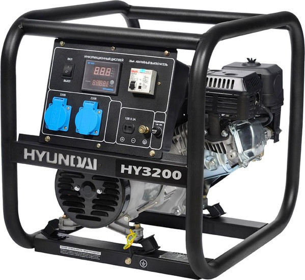 Генератор (электростанция) Hyundai HY 3200 - фото 1 - id-p193427453