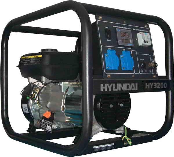 Генератор (электростанция) Hyundai HY 3200 - фото 2 - id-p193427453