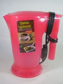 Электрический Мини-чайник,  Малыш  0,5 литра Розовый