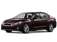 Брызговики для Subaru Impreza 4 (2010-2016) 