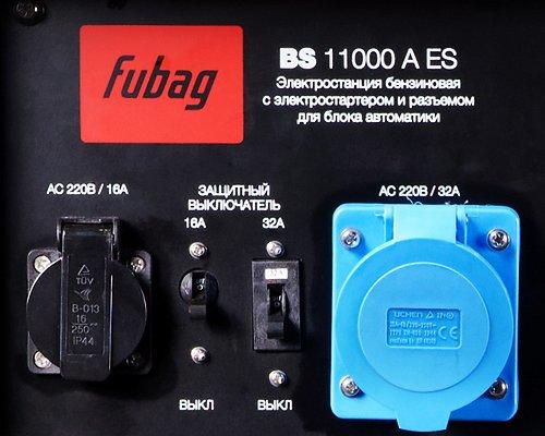Генератор бензиновый FUBAG BS 11000 A ES - фото 8 - id-p193427804