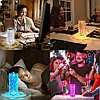 Настольная USB лампа - ночник Rose Diamond table lamp (16 цветов, пульт ДУ), фото 6
