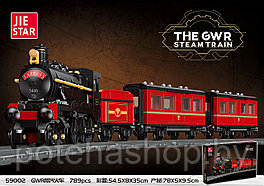 Конструктор Паровоз GWR Jie Star 59002, 789 дет