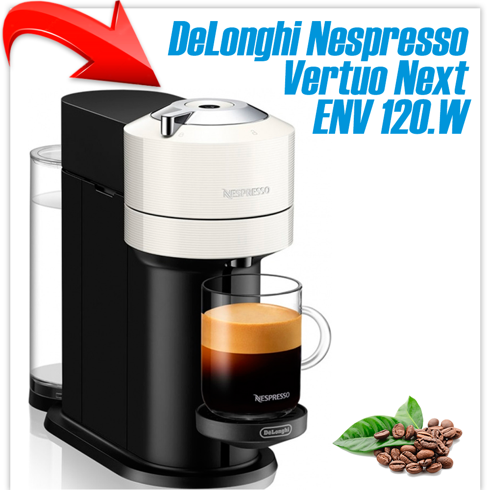 Капсульная кофеварка DeLonghi Nespresso Vertuo Next ENV 120.W