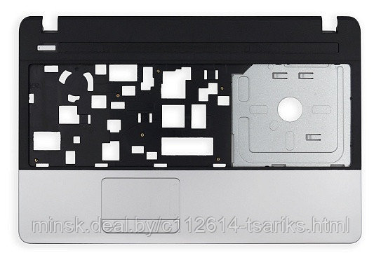Топкейс (Cover C) для ноутбука Acer Aspire E1-521, E1-531, E1-571, E1-521G, E1-571G, серебряный, OEM - фото 2 - id-p193461602