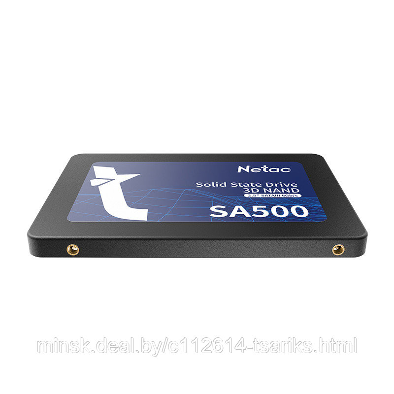 Netac SA500 2.5 SATAIII 3D NAND SSD 1TB, R/W up to 530/475MB/s, EAN: 6926337235745 - фото 1 - id-p193461595