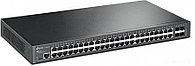 "JetStream 48-Port Gigabit L2+ Managed Switch with 4 10GE SFP+ SlotsPORT: 48Ч Gigabit RJ45 Ports, 4Ч 10G SFP+