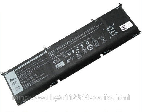 Аккумулятор для Dell Alienware M15 R3 2020, M17 R3 2020, XPS 15 9500, G7 15-7500, Precision 5550, (69KF2), - фото 1 - id-p193462064