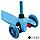 Трехколесный самокат RGX Toy LED (голубой), фото 4