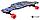 Лонгборд Y-Scoo Longboard Shark TIR 31 (синий камуфляж/красный), фото 2
