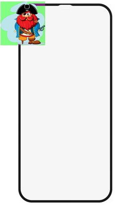 Защитное стекло для Apple iPhone 14 Pro 5D (полная проклейка), цвет: черный - фото 1 - id-p193463510