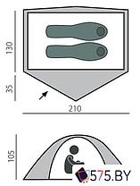 Кемпинговая палатка BTrace Bullet 2 (зеленый), фото 3