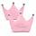 Мягкая игрушка подушка Корона розовая Princess 35 см Orange Toys, фото 2