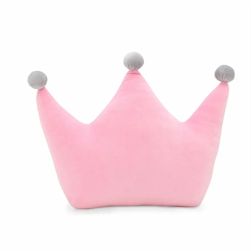 Мягкая игрушка подушка Корона розовая Princess 35 см Orange Toys - фото 3 - id-p193465218