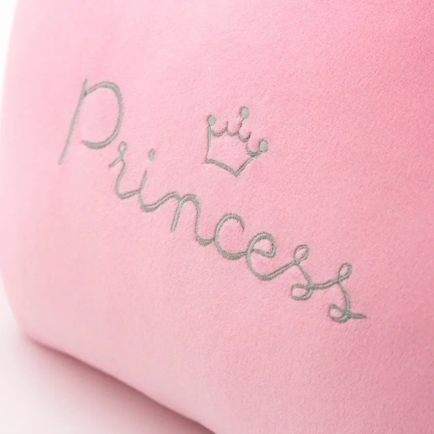 Мягкая игрушка подушка Корона розовая Princess 35 см Orange Toys - фото 4 - id-p193465218