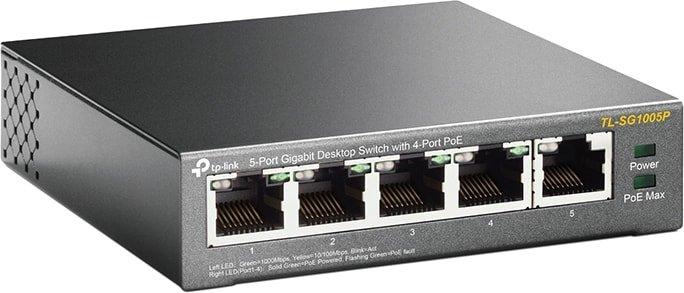 Коммутатор TP-Link TL-SG1005P - фото 2 - id-p193464871