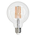 Ретро лампа Эдисона UNIEL LED-G95-15W/3000K/E27/CL PLS02WH  ПРОЗРАЧНАЯ КОЛБА, фото 2