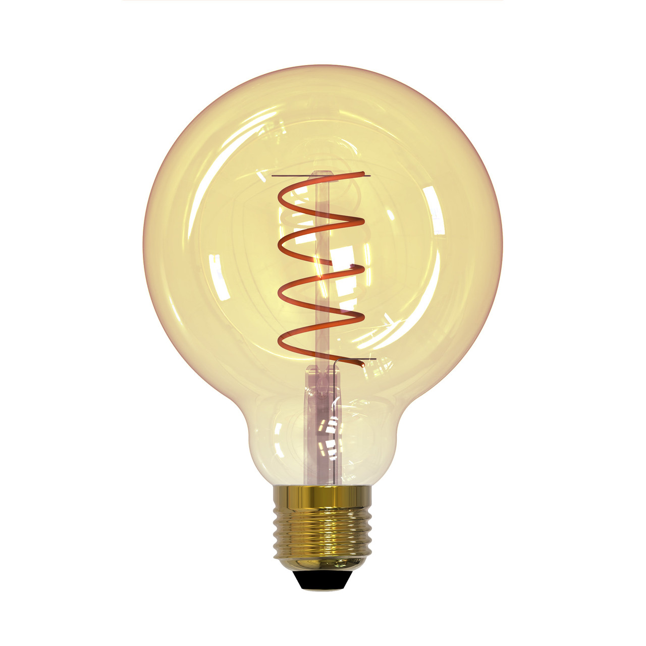 Ретро лампа Эдисона UNIEL светодиодная LED-G95-4W/GOLDEN/E27/CW GLV21GO - фото 2 - id-p69626020