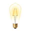 Ретро лампа Эдисона UNIEL светодиодная LED-ST64-5W-GOLDEN-E27 GLV22GO, фото 2