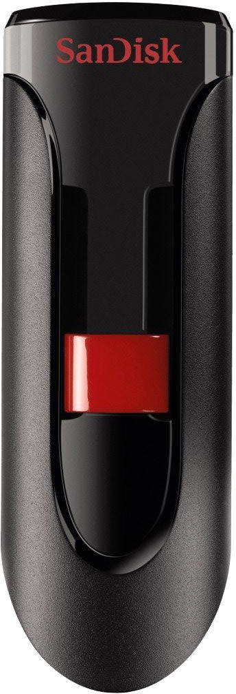 USB Flash SanDisk Cruzer Glide 256GB (черный) [SDCZ600-256G-G35] - фото 1 - id-p193480587