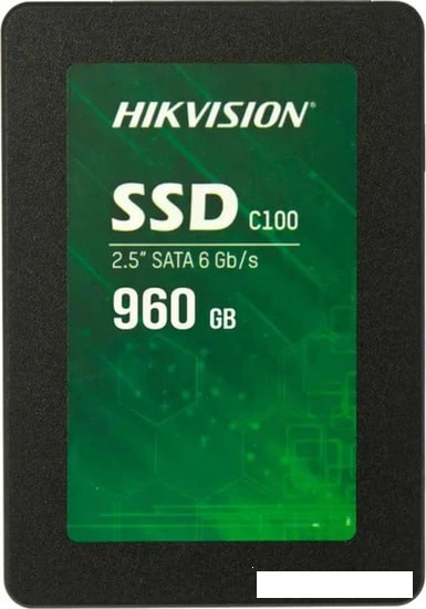 SSD Hikvision C100 960GB HS-SSD-C100/960G - фото 1 - id-p193486240