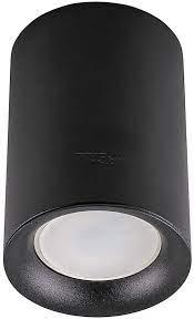 Накладной потолочный светильник Feron под лампу GU10, черный - фото 1 - id-p193486851