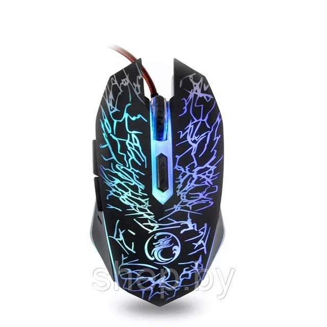Игровая мышь IMICE X5, черный, 6 клавиш+колесо,LED-подсветка - фото 2 - id-p193486816