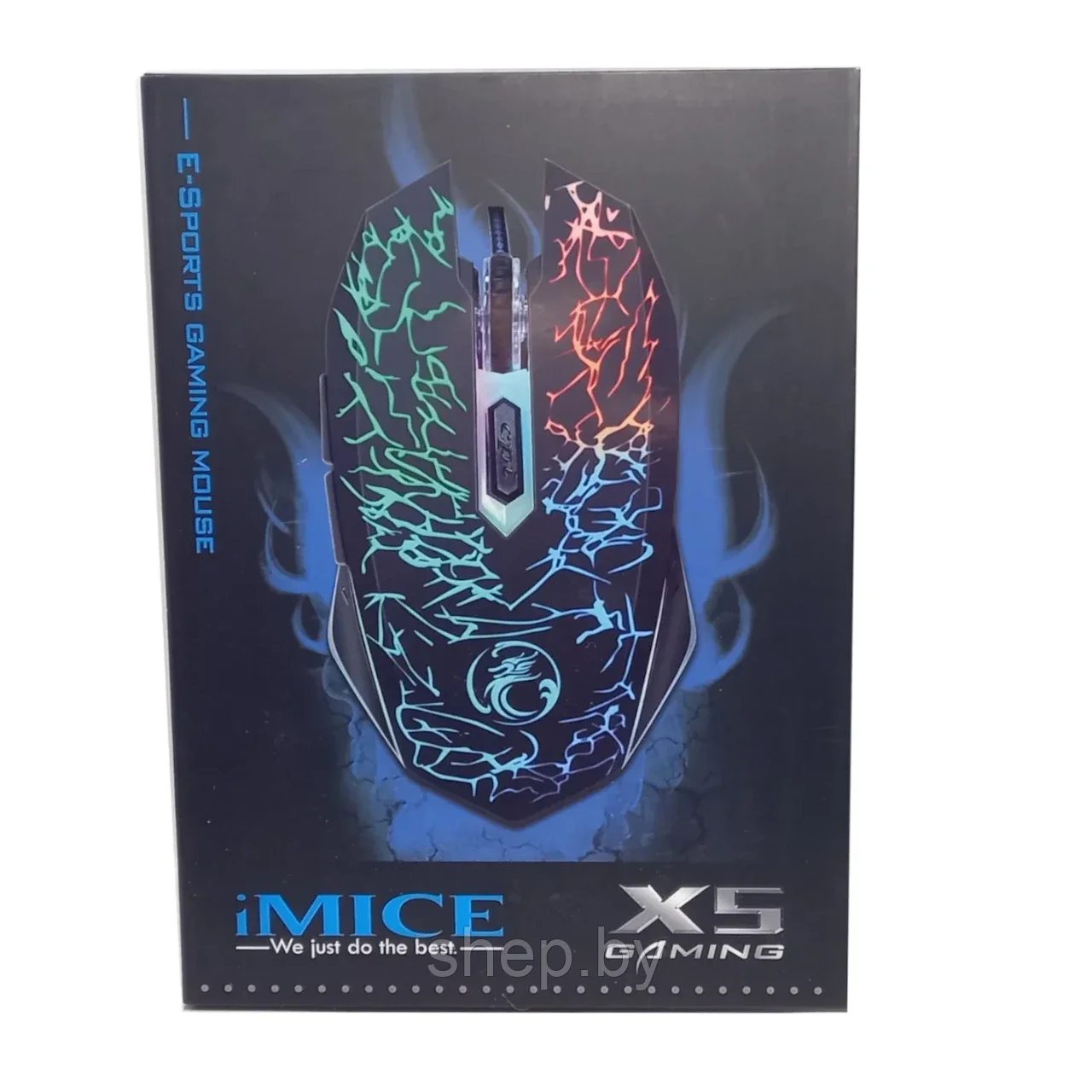 Игровая мышь IMICE X5, черный, 6 клавиш+колесо,LED-подсветка - фото 8 - id-p193486816