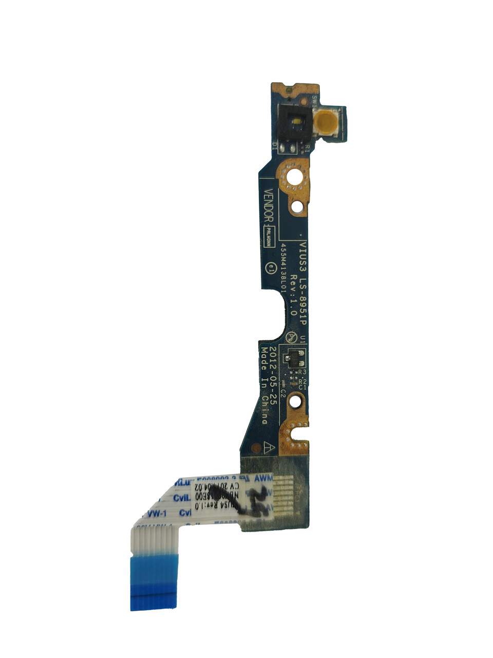 Кнопка включения Lenovo S400 S415 M30-70 (с разбора) - фото 1 - id-p193487073