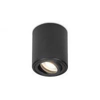 Накладной поворотный потолочный светильник Ambrella под лампу GU5.3, черный