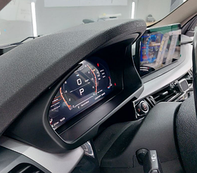 Штатная магнитола + LED панель приборов для BMW X5 F15  на Android 11